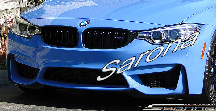 Custom BMW 3 Series  Sedan Front Bumper (2012 - 2018) - $590.00 (Part #BM-067-FB)